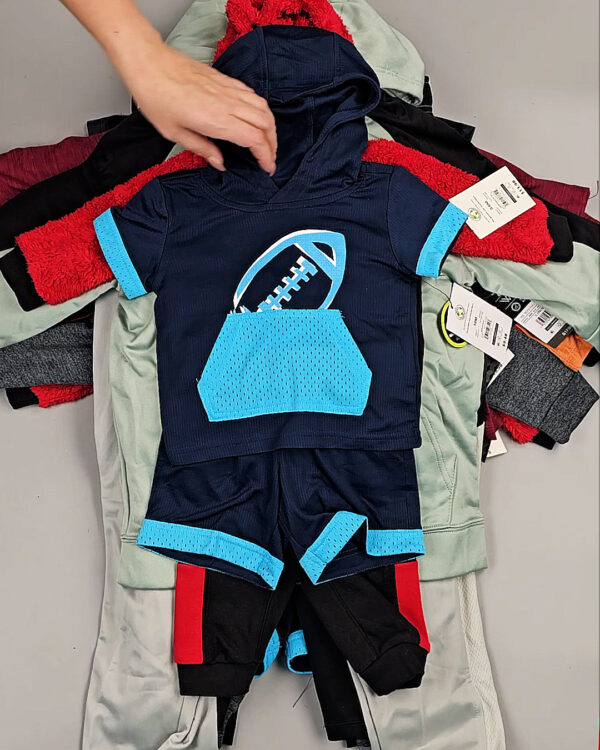 Фотография  350 - Спортивные костюмы дети CAN#6 кг, ЛОТ СТ-9737 оптом в Вологде и Вологодской области