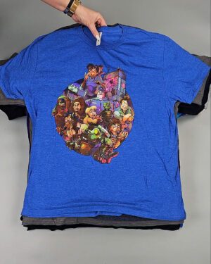 Фотография  180 - Футболки м/ж (Super T-Shirts Printed)#10 кг, ЛОТ СХ-0272 оптом в Вологде и Вологодской области